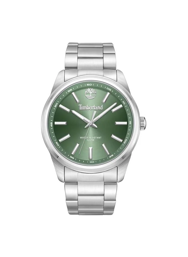 Northbridge Green Dial Stainless Steel Bracelet Analog Watch for Men