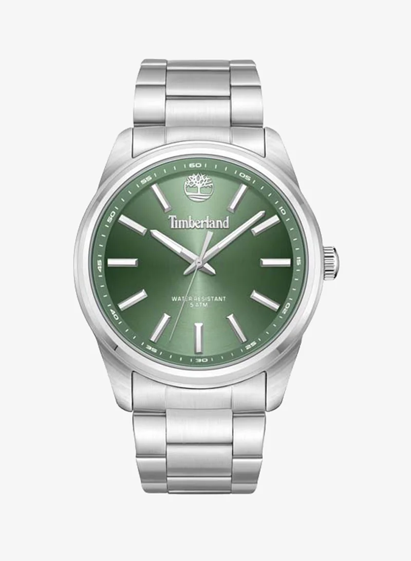 تمبرلاند Northbridge Green Dial Stainless Steel Bracelet Analog Watch for Men