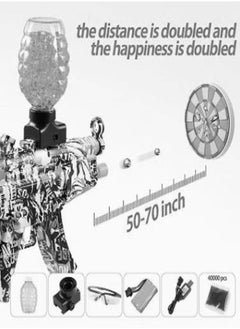 ZCM-HAPPY Electric Burst Soft Bullet Toy Gun Tuya M416 Motor Gun Foam Dart Toy Gun With Crystal Bullets  - Image 3
