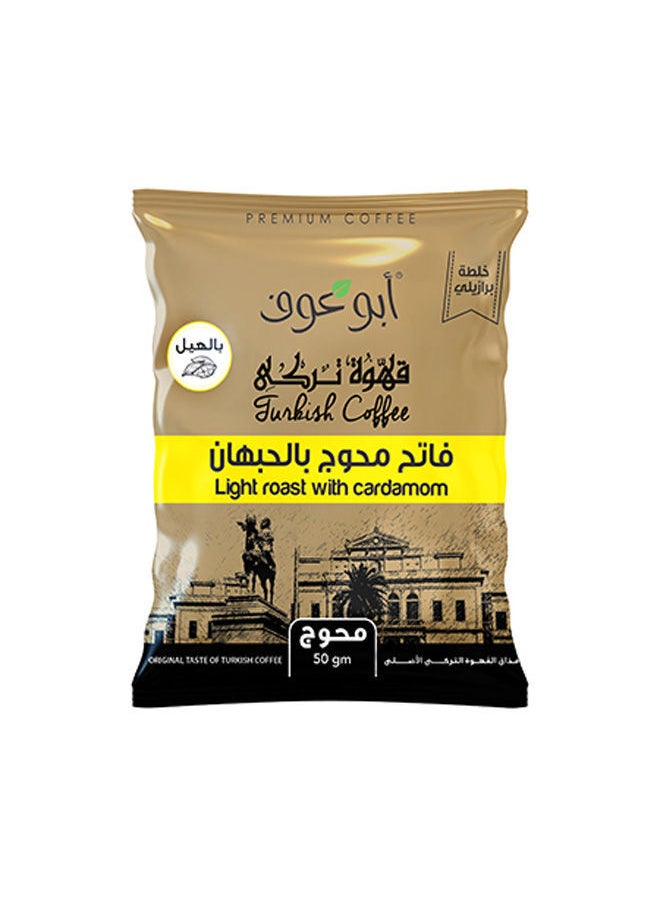Abu Auf Light Blended Turkish Coffee 50g 