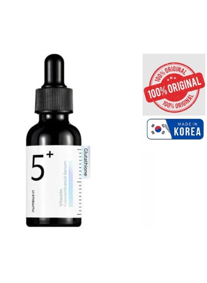 numbuzin numbuzin No.5+ Vitamin Concentrated Serum 30 ml  - Image 2