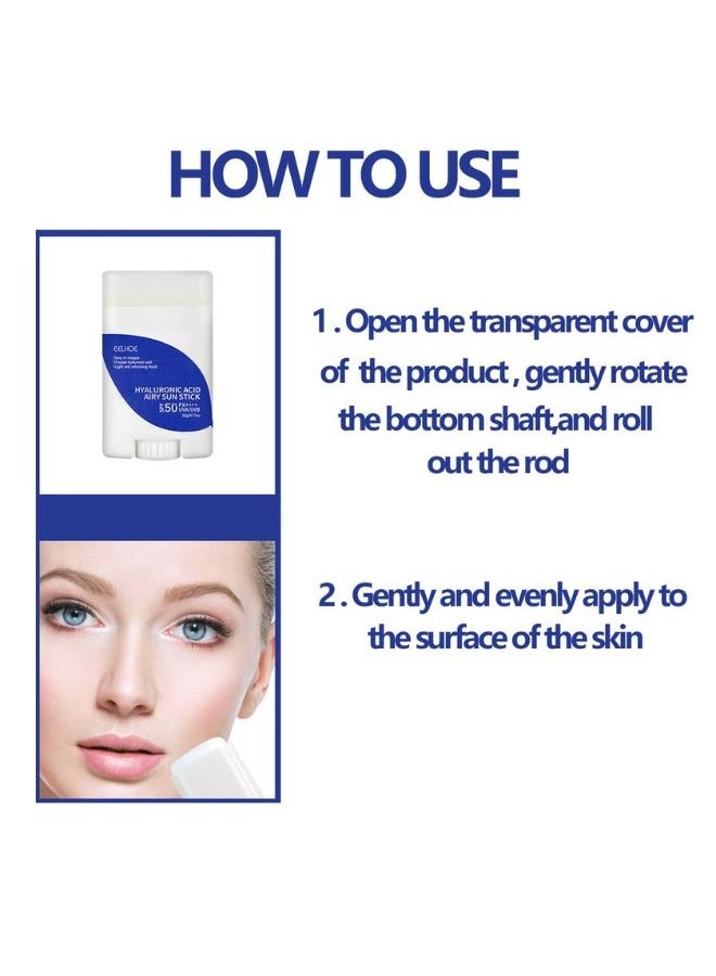 IsNtree حمض الهيالورونيك إيري صن ستيك بعامل حماية من الشمس 50+ PA++++ 22 جم - Image 5