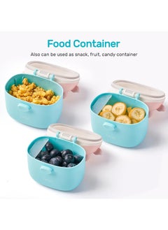 NCVI NCVI Baby Formula Dispenser On The Go, Formula Container to Go, Formula Holder for Travel, Outdoor Picnic with Baby Infant, Portable Container for Milk Powder, Snacks, Candy, Fruits  - Image 5