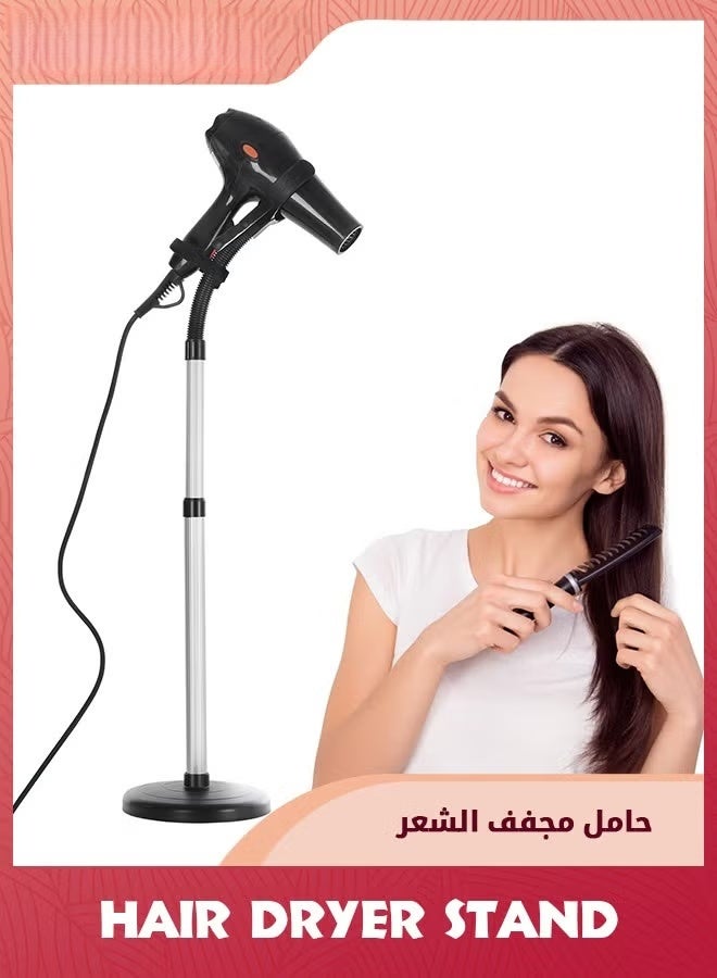 القابلة للتعديل مجفف الشعر الوقوف,مجفف الشعر حامل,نفخة مجفف الوقوف حامل,360 درجة دوار مجفف الشعر الوقوف للحمام,الغرور,غرفة المكياج,, - Image 1