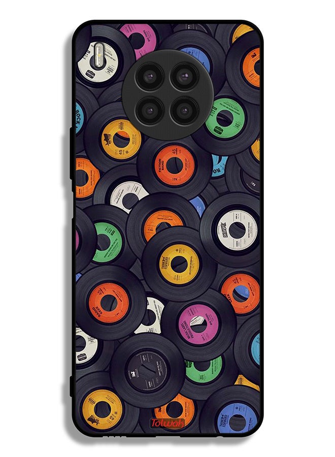 Tolwak غطاء حماية لهاتف Honor 50 Lite بنمط Cds - Image 1