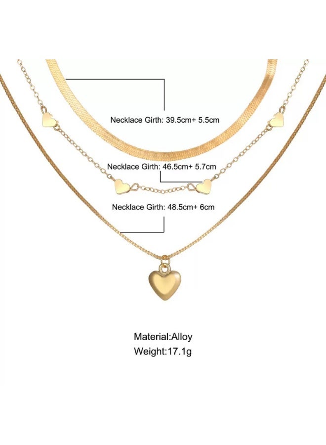 Vynara Trendy Layered Necklace Set for Women Minimal Elegant Versatile Jewelry - Image 4