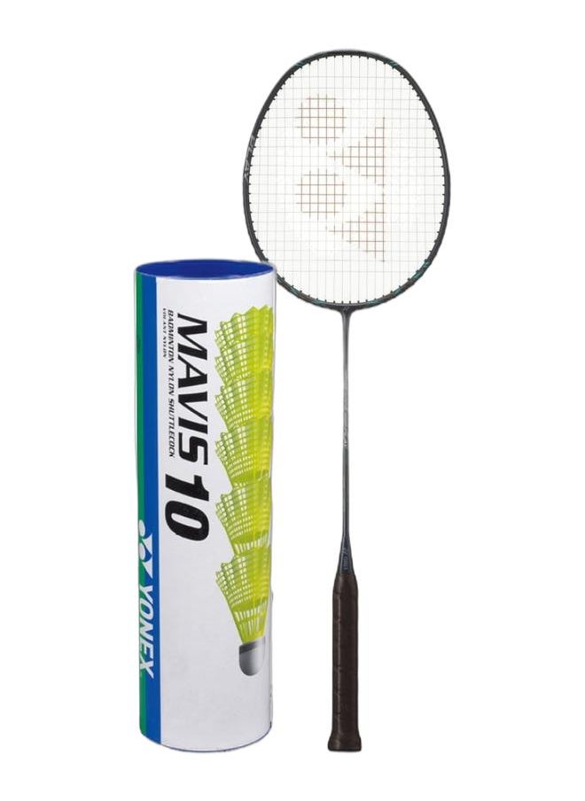 Yonex Nanoflare 800 Play Deep Green- 4U5 + Mavis 10 Yellow Middle1*6 Pack  - Image 1