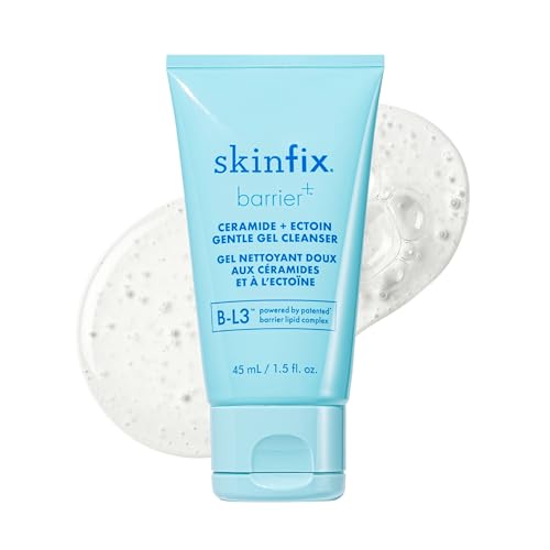 Skinfix Ceramide Ectoin Gentle Gel Cleanser Mini 15 oz Removes Makeup SPF Cleanses Hydrates Skin Vegan Cruelty Free - Image 1