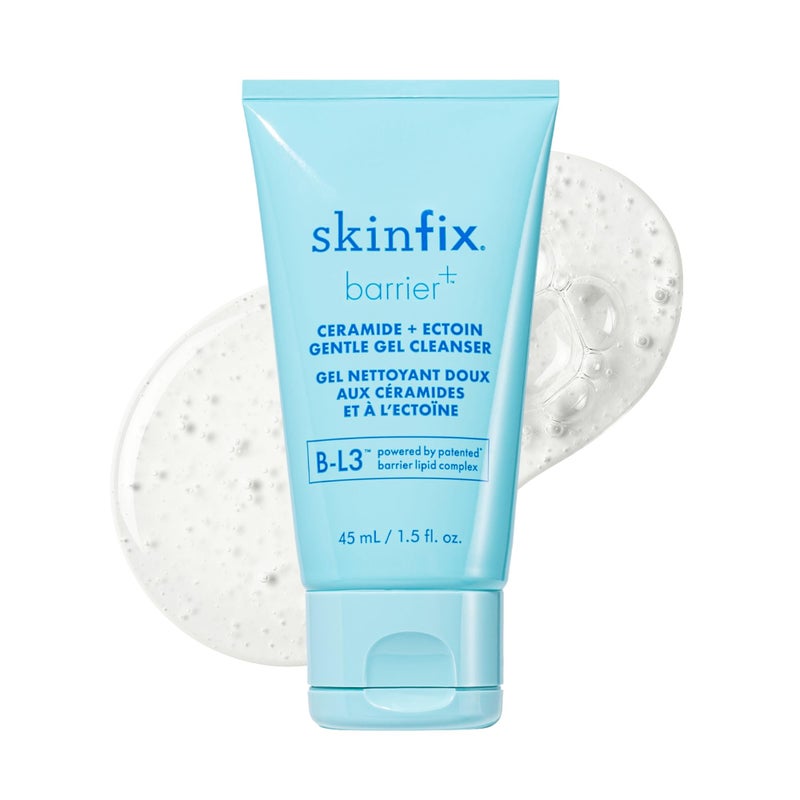 Skinfix Ceramide Ectoin Gentle Gel Cleanser Mini 15 oz Removes Makeup SPF Cleanses Hydrates Skin Vegan Cruelty Free - Image 3