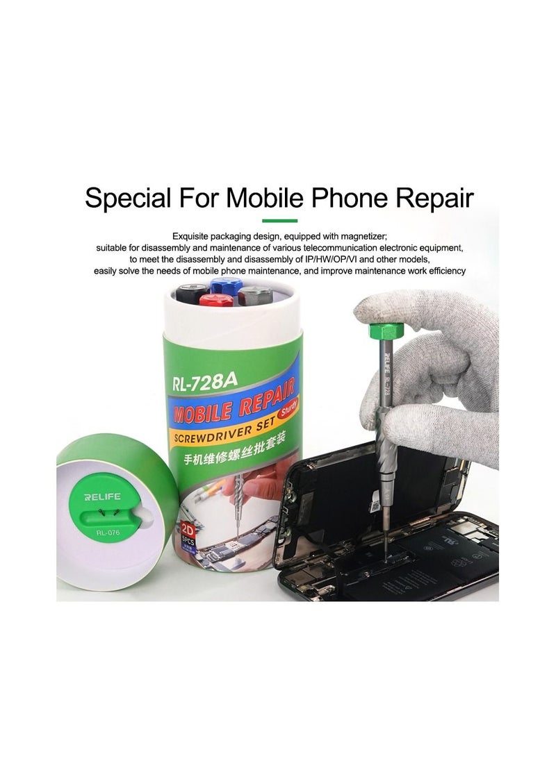 Professional screwdriver set for mobile phones