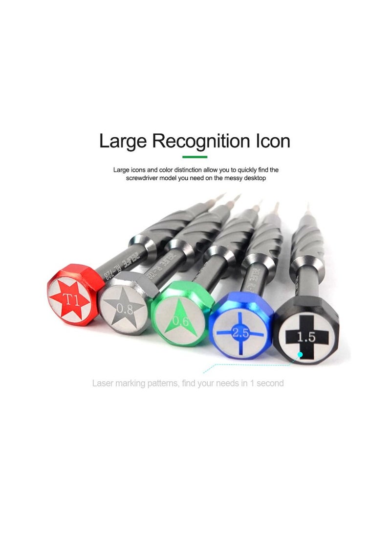 Professional screwdriver set for mobile phones