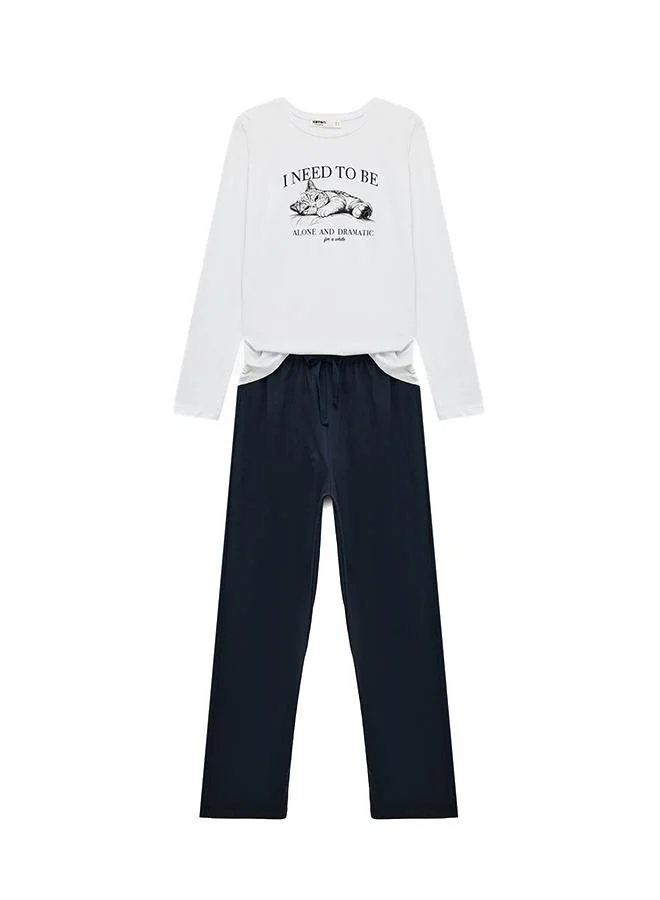 Koton  Cotton Pajama Set for Women | Best Price UAE