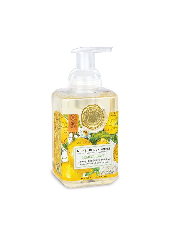 Michel Design Works Foaming Hand Soap Lemon Basil  - Image 1