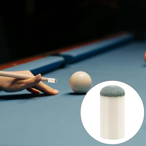 XIHIRCD 40pcs Slip On Pool Cue Tips, 4 Sizes Pool Stick Tips No Glue or Tool Required Billiard Cue Tips Replacement 9mm, 10mm, 12mm, 13mm Billiard Stick Tips for Snooker and Pool Cues - Image 3