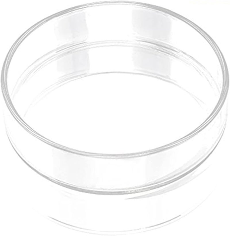 SunGrow Tough Borosilicate Glass Shrimp Feed Dish, 2.5 Inches Wide and 0.5 Inch Deep, Avert Food Spilling, Heavy-Duty, Transparent Basin for Shrimp Food or Fish's Tubifex Worms - Image 2