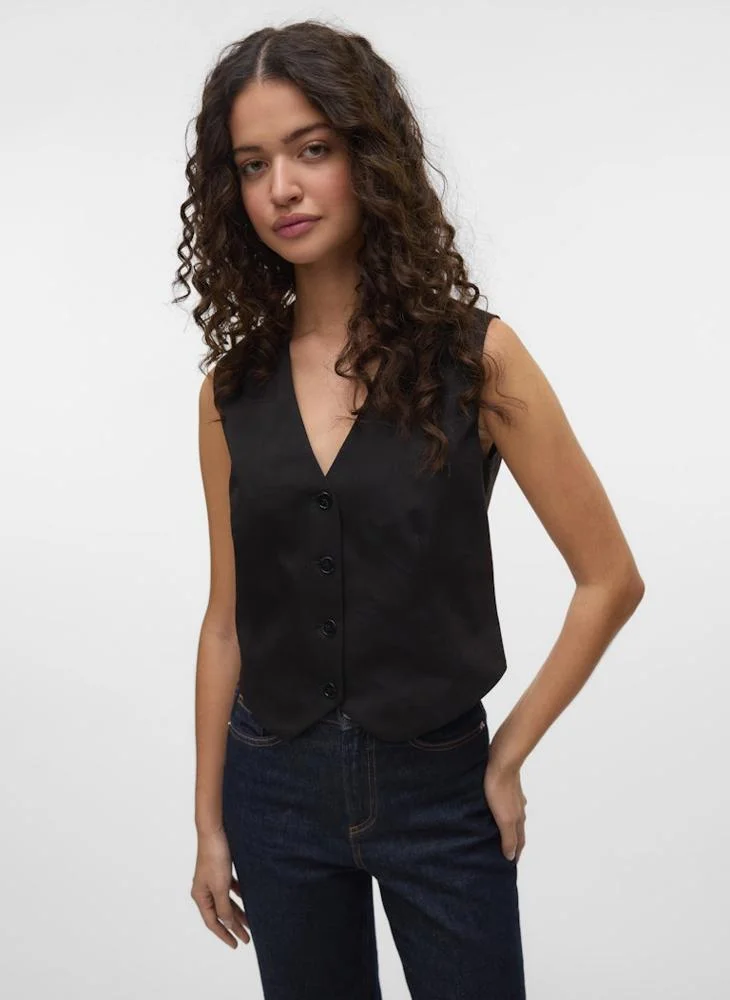 Casual Long Waistcoat