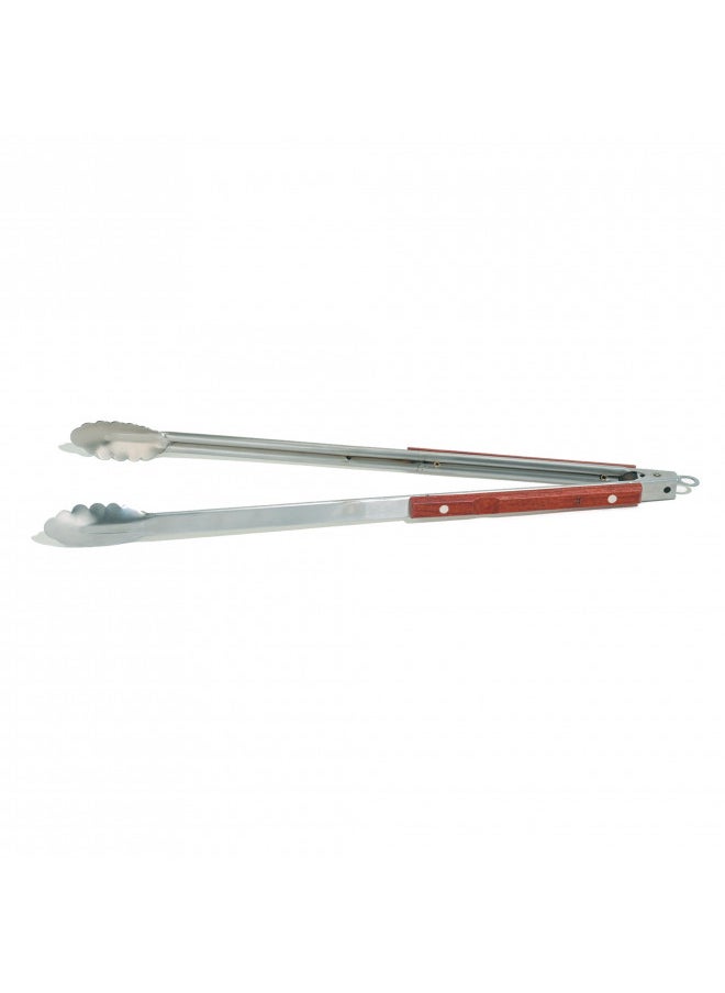Outset QB22 Grill BBQ, 1 EA, Rosewood Tongs Extra Long 22"