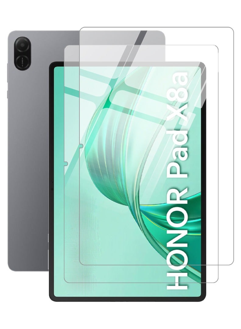 Theodor 2 Pack Screen Protector for Honor Pad X8a 11 Inch 2024, 9H Hardness Tempered Glass, Bubble Free Easy Installation, Full Coverage And Anti Scratch Case Friendly- Clear  - Image 1