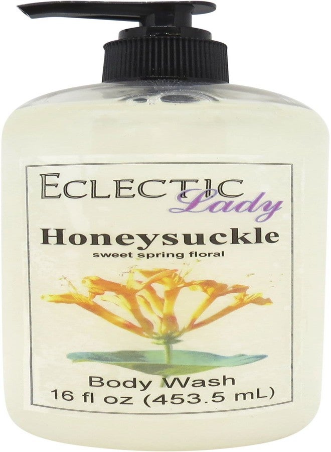 Eclectic Lady Honeysuckle Body Wash, 3-in-1 Bubble Bath, Hand Soap & Body Wash, 16 oz - Image 1