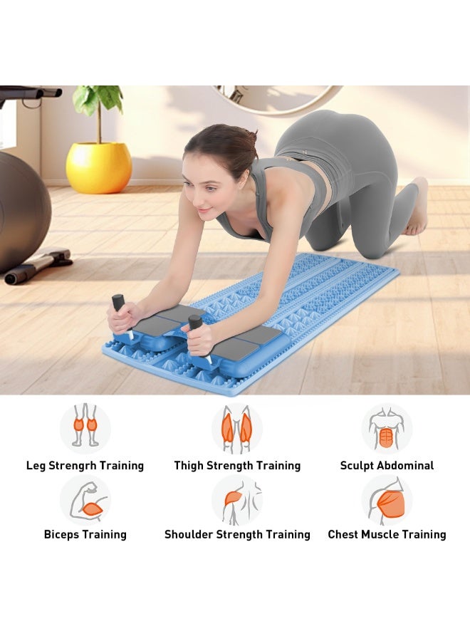 WALALLA Multi-Purpose Pilates Equipment Board, Reformer Set,Portable Reformer,Home Pilates Yoga Equipment,ab Exercise Board,Maquina de para casa - Image 3