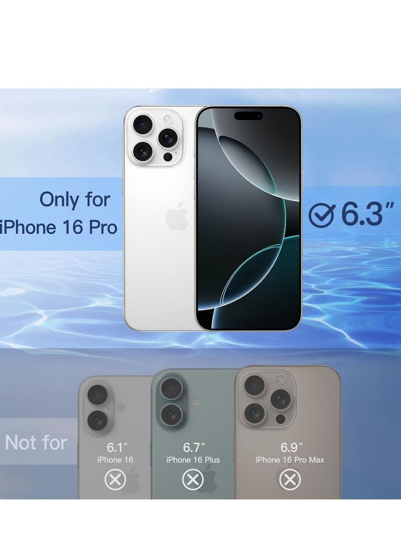 JAJEEK [2 Pack] Privacy Screen Protector for iPhone 16 Pro – Anti-Peep, Full Coverage Tempered Glass, Scratch-Resistant, Easy Installation, Anti-Spy Privacy Protection - Image 2