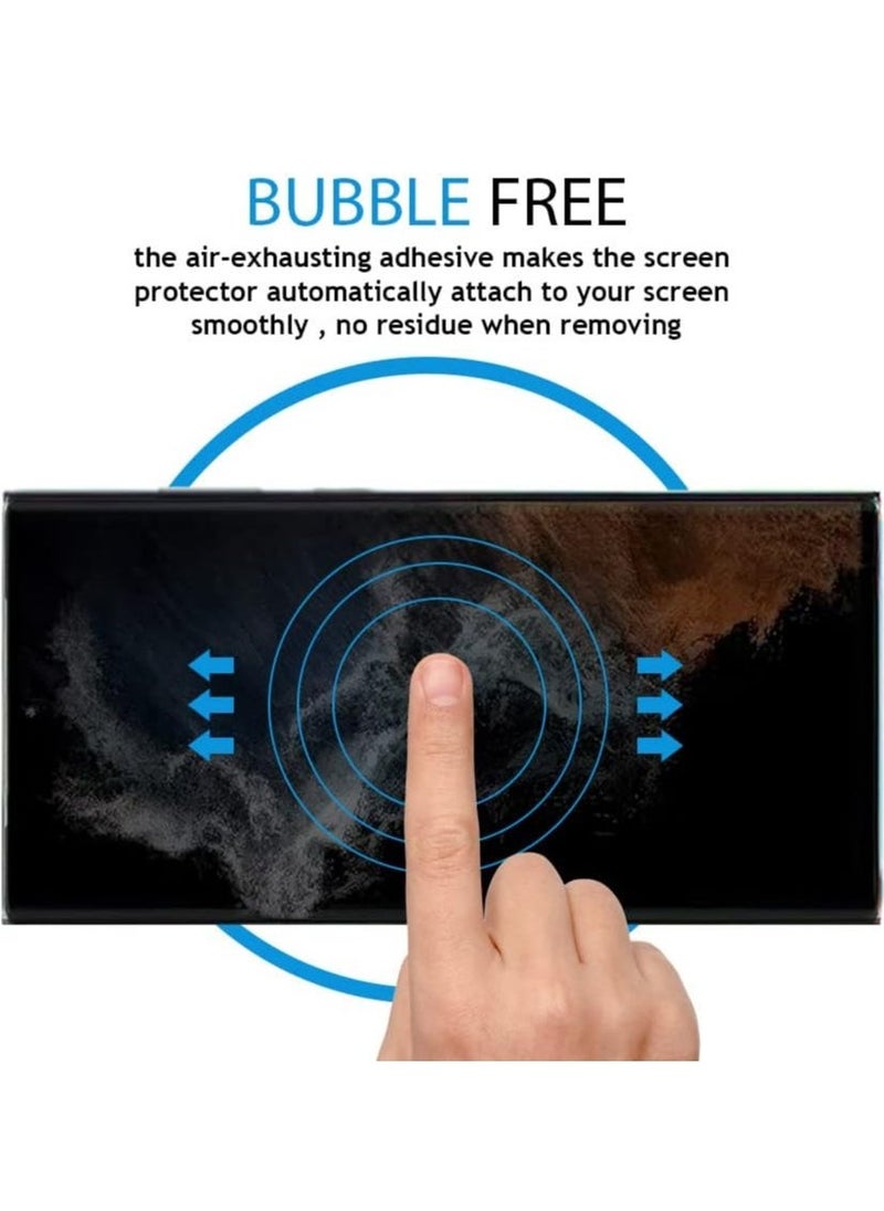 vesus Privacy Screen protector compatible with Samsung Galaxy S22 ULTRA - Image 5