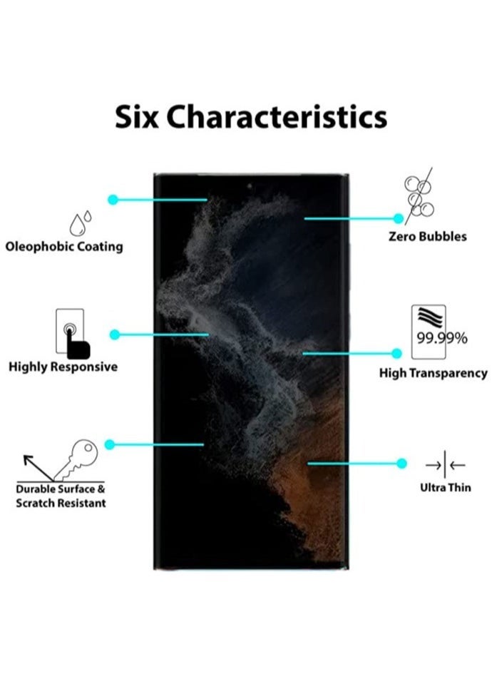 vesus Privacy Screen protector compatible with Samsung Galaxy S22 ULTRA - Image 2