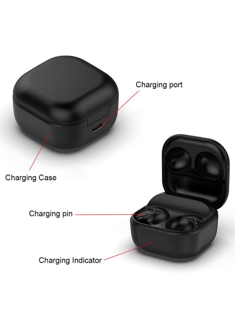 شاحن سماعة SM-R510 مع منفذ USB متوافق مع شاحن سماعة سامسونج جالاكسي BUDS2 برو - Image 2