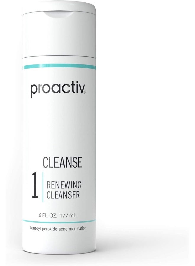 Proactiv Acne Cleanser - Benzoyl Peroxide Face Wash And Acne Treatment - Daily Facial Cleanser And Hyaluronic Acid Moisturizer With Exfoliating Beads - 90 Day Supply, 6 Oz  - Image 3