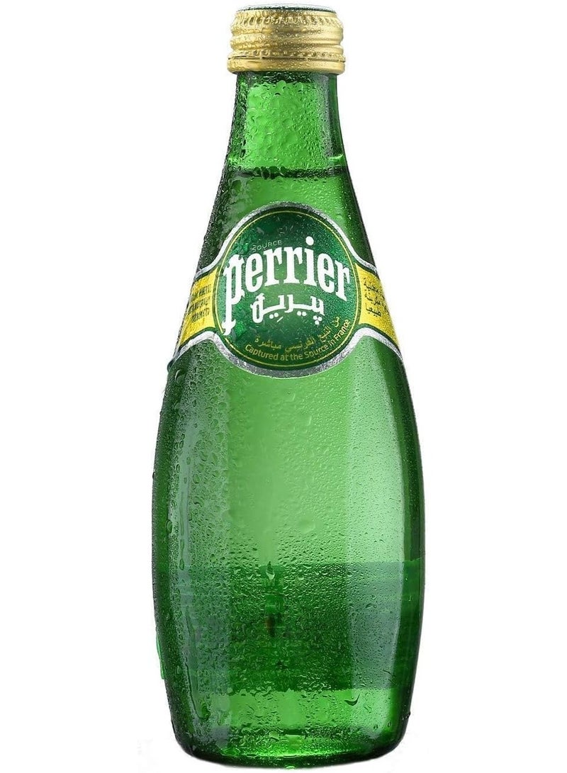 Perrier Natural Sparkling Mineral Water Glass Bottle 330 ml - Image 2
