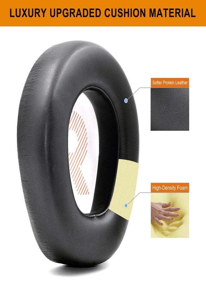 defean Quantum ONE Ear Pads - defean Replacement Ear Pads Cover Cushions Compatible with Quantum ONE/Q ONE / Q1 / Over-Ear ANC Performance Gaming Headphone,Softer Leather,High-Density Noise Cancelling Foam - Image 4