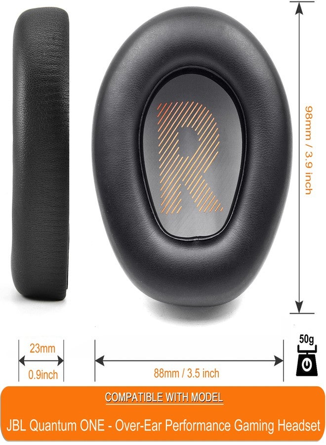 defean Quantum ONE Ear Pads - defean Replacement Ear Pads Cover Cushions Compatible with Quantum ONE/Q ONE / Q1 / Over-Ear ANC Performance Gaming Headphone,Softer Leather,High-Density Noise Cancelling Foam - Image 3