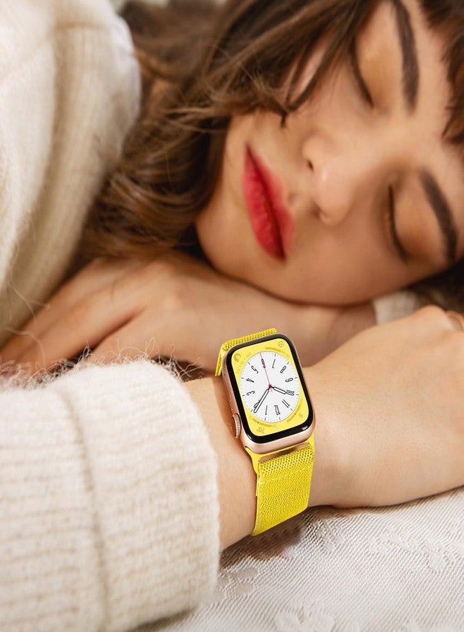 CCnutri Stretchy Nylon Solo Loop Bands Compatible with Apple Watch 38mm 40mm 41mm 42mm 44mm 45mm 46mm 49mm, Sport Elastic Wristbands Women Men Straps for iWatch Series 10/9/8/7/6/5/4/3/2/1/SE 2/Ultra/Ultra 2 - Image 3