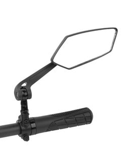 Bicycle Mirror, Extra Large Mirror Surface, Impact-resistant Real Glass, Bicycle Mirror For Handlebars E-bike,360 Degree Adjustable,foldable