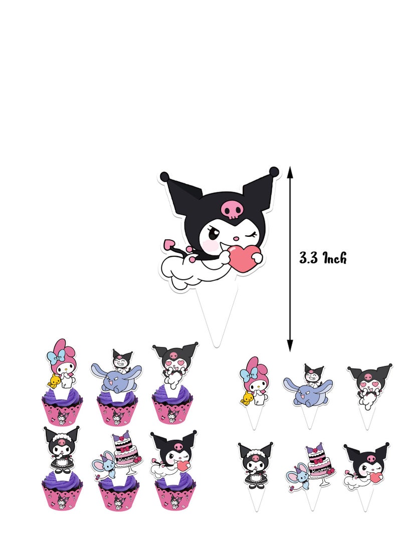 Y&D Kuromi Birthday Party Supplies Kuromi Party Decorations  - Image 4