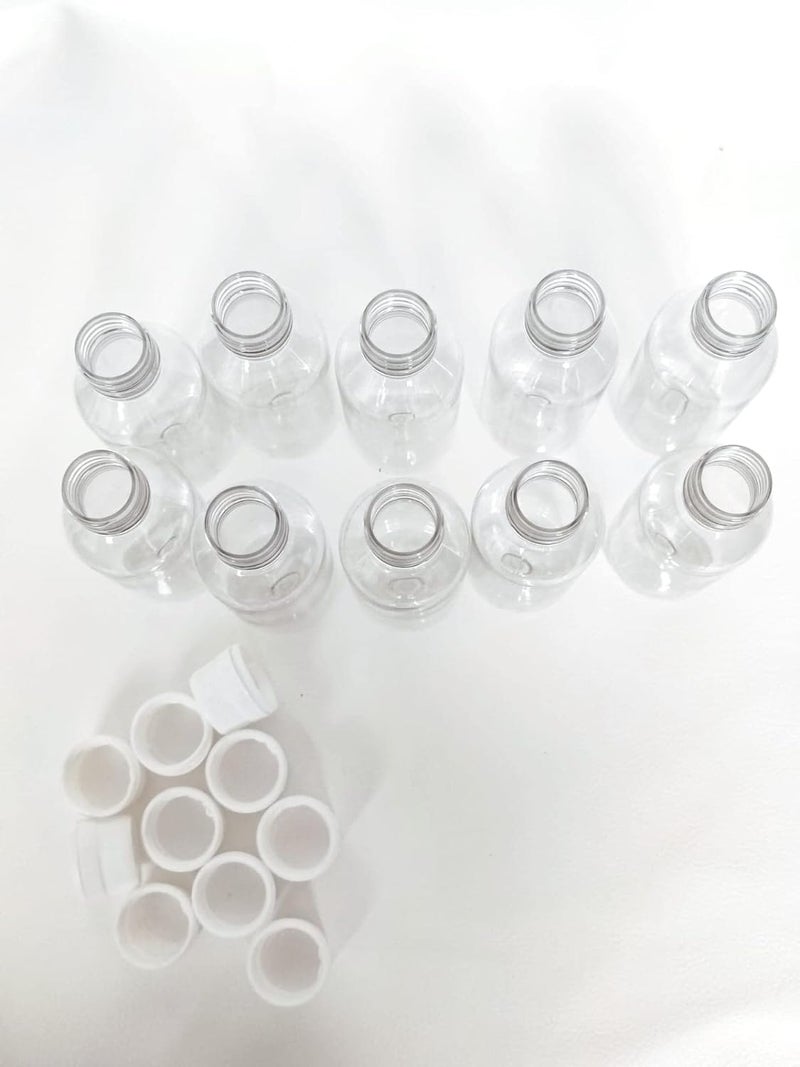 Prakash 100ML Mini transparent Bottles (Pack of 30)| 100ML BPA-Free & Leakproof | Compact, Refillable Bottles for Travel, Office, Kitchen & Daily Needs - Image 2