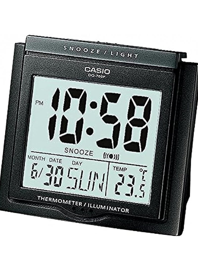كاسيو ساعة منبه رقمية من كاسيو Dq-750-1 مع درجة الحرارة - Image 1