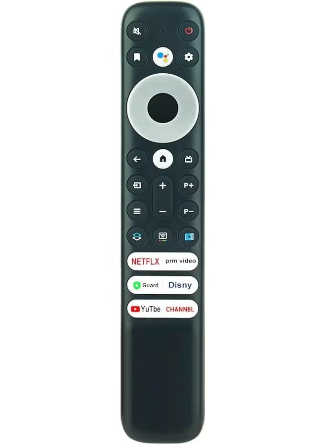 ELTRAZONE RC902V-FMRB Voice Replacement Remote for TCL Smart TV – Compatible with 65C831, 55C831, 85C735K, 75X925 – Built-in Netflix, Prime Video, Disney+, YouTube Buttons – Plug & Play – Black - Image 3