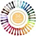Mlurcu Thin Satin Ribbon 18 Inch Assorted Colors Small Fabric Ribbons for Crafts 36 Multi Pack 198 Yards Double Faced Solid Color Rainbow Ribbon for Gift Wrapping Sewing Hair Bows Card Making Wedding Decor - Image 4