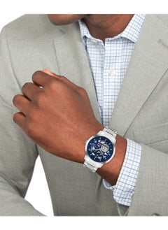 TOMMY HILFIGER TOMMY HILFIGER ROUND ANALOG MEN'S BLUE CASE WATCH - 1710661  - Image 4
