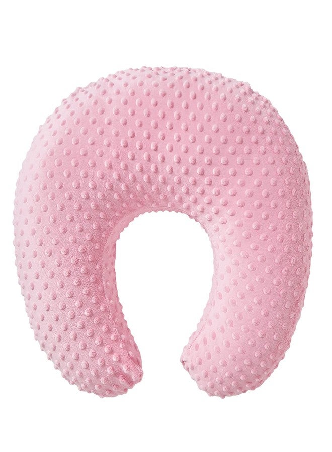 Blackleaf baby Baby Nursing Pillow Cover, Nursing Pillow Slipcovers for Breastfeeding Moms, Ultra-Soft Fit Standard Infant Nursing Pillows for Infant Newborn Baby Boy Girl (Candy Pink)