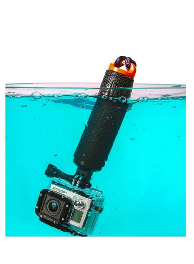 AROAQ Waterproof Monopod Floating Han, Underwater Diving Selfie Stick Pole, Camera Handler & Handle Mount Accessories Kit for Water Sport and Action Camera - Image 2