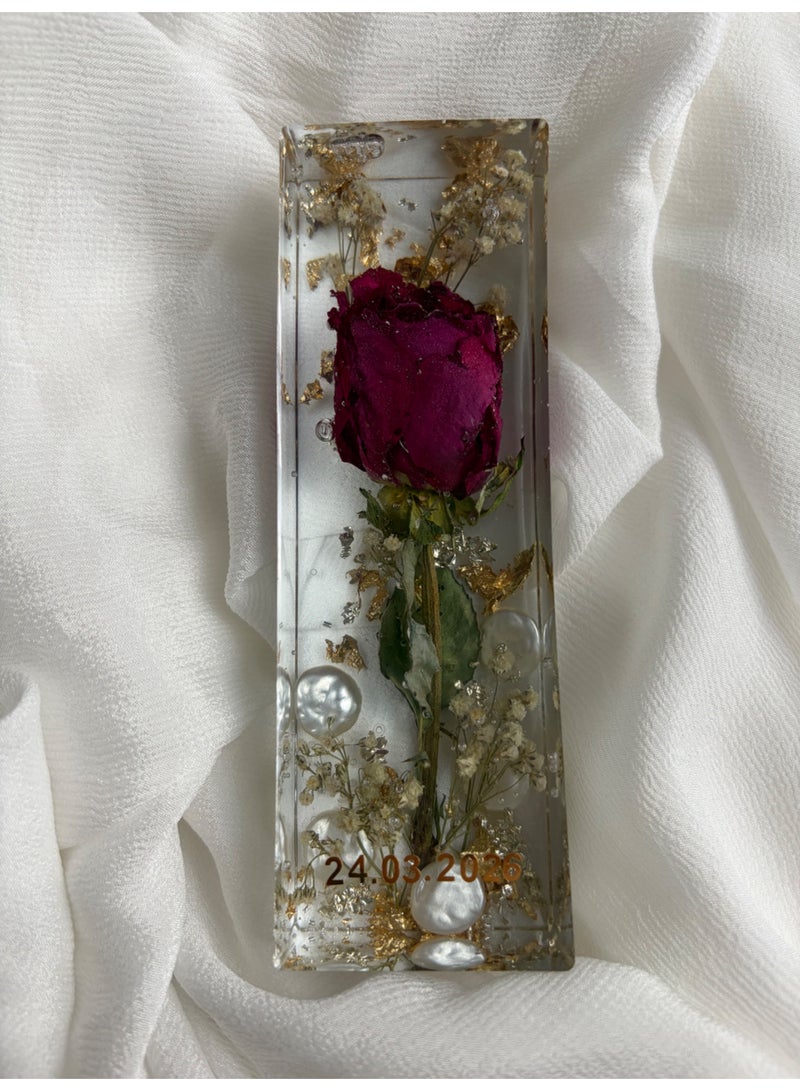 Hazel Vistaa Rose Preservation with Text - Image 2