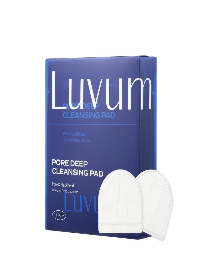 Luvum Pore Deep Cleansing Pad, Travel Kit Cleanser, Individual Packaged, 10-Pack - Image 1