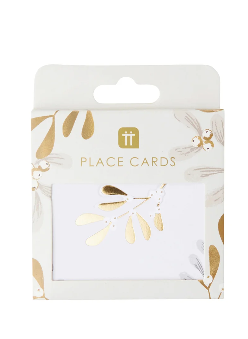 Talking Tables Botanical Mistletoe Placecards 12 Pack