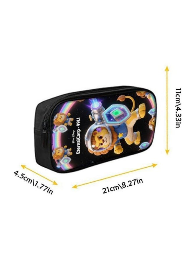 Bright Li Fire Shoulder + hand-held + stationery bag | Cartoon bag 3-piece set, easy to cope with various occasions (available for students, children, friends' outings, mountain climbing, school, etc.) | Back to school season/holiday gifts - Image 2