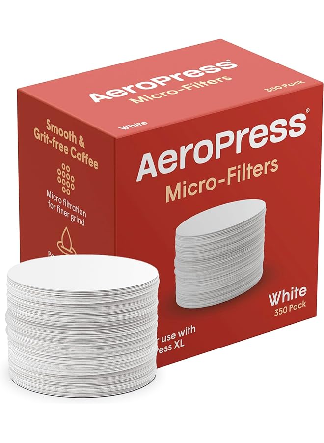 ايروبريس مجموعة مرشحات ميكروفلتر بديلة لصانعة القهوة والإسبريسو عدد 350 - Image 1