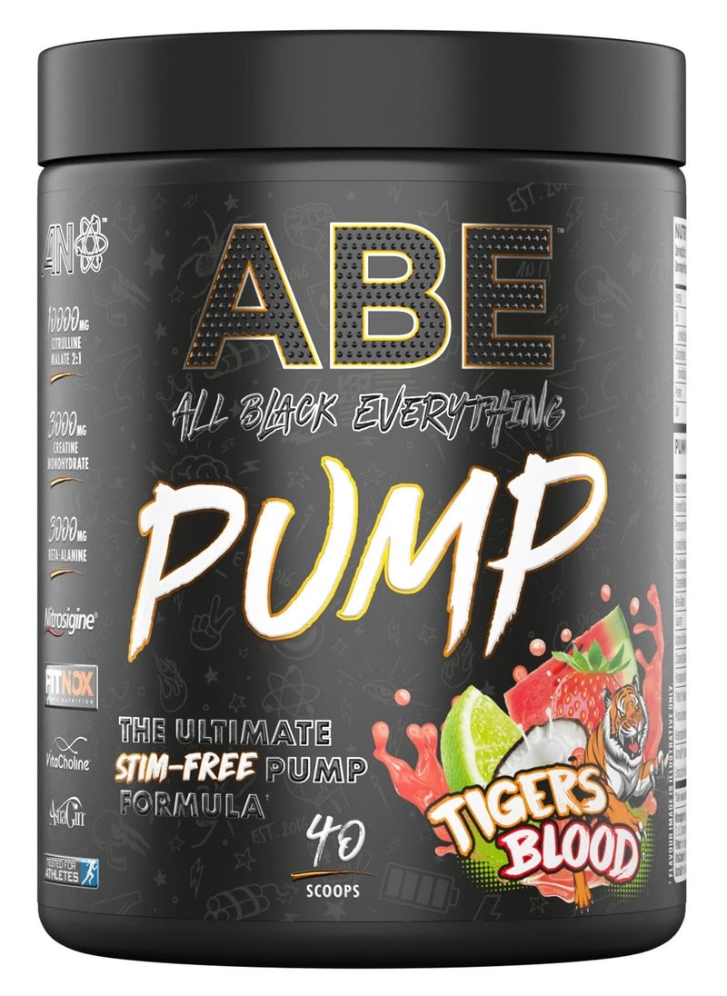 Applied Nutrition - Applied Nutrition ABE PUMP Pre Workout 500g Tigers Blood - Image 1