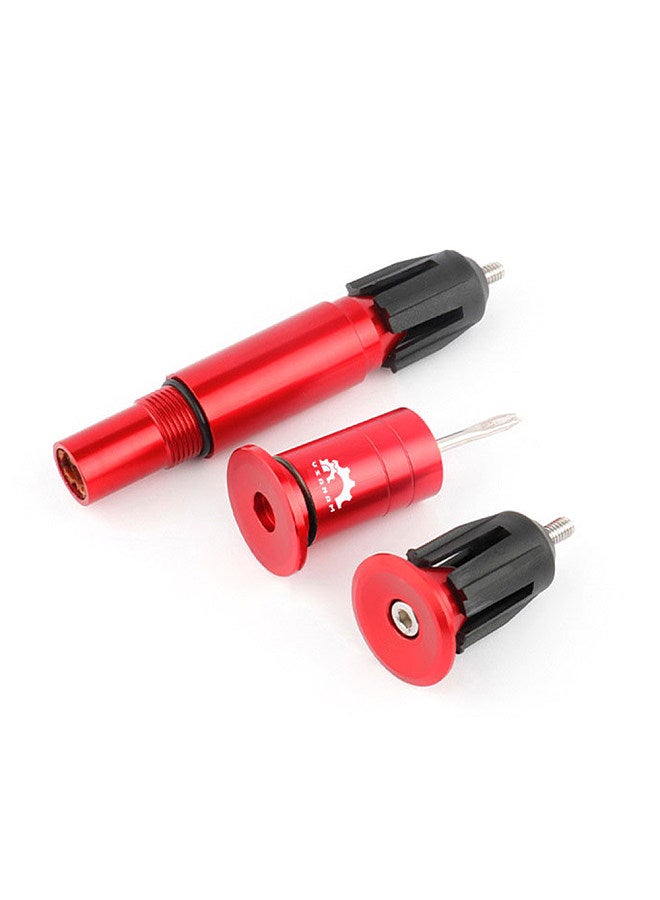 YSANAM Bicycle Tubeless Tyre Repair Kit MTB Road Bike Tires Drill Tool with 5 Tire Plugs and Handle Bar End - Image 2