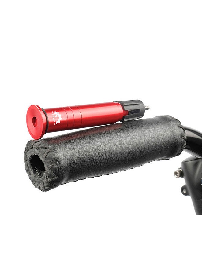 YSANAM Bicycle Tubeless Tyre Repair Kit MTB Road Bike Tires Drill Tool with 5 Tire Plugs and Handle Bar End - Image 5